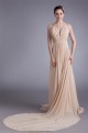 A-Line Straps Chiffon Silk like Satin Prom/Formal Evening Dresses 02020859 A-Line Straps Chiffon Silk like Satin Prom/Formal Evening Dresses 02020859