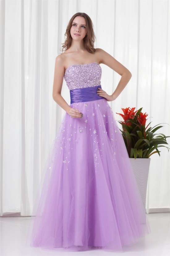 A-Line Taffeta Netting Floor-Length Prom/Formal Evening Dresses 02020860 A-Line Taffeta Netting Floor-Length Prom/Formal Evening Dresses 02020860