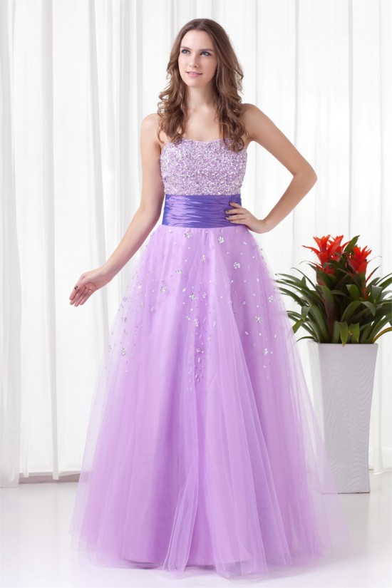 A-Line Taffeta Netting Floor-Length Prom/Formal Evening Dresses 02020860 A-Line Taffeta Netting Floor-Length Prom/Formal Evening Dresses 02020860