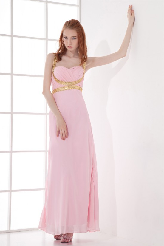 Sleeveless Ankle-Length Sheath/Column Halter Prom/Formal Evening Dresses 02020862 Sleeveless Ankle-Length Sheath/Column Halter Prom/Formal Evening Dresses 02020862