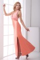 Mermaid/Trumpet Sleeveless Beading Satin Chiffon Prom/Formal Evening Dresses 02020867 Mermaid/Trumpet Sleeveless Beading Satin Chiffon Prom/Formal Evening Dresses 02020867