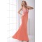Mermaid/Trumpet Sleeveless Beading Satin Chiffon Prom/Formal Evening Dresses 02020867