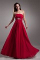 A-Line Sleeveless Beading Strapless Chiffon Evening Party Bridesmaid Dresses 02020869