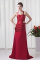 Sleeveless Brush Sweep Train Satin Chiffon Prom/Formal Evening Dresses 02020872 Sleeveless Brush Sweep Train Satin Chiffon Prom/Formal Evening Dresses 02020872