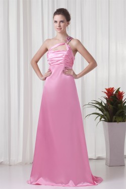 A-Line Brush Sweep Train Prom/Formal Evening Dresses 02020873