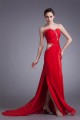Sheath/Column Chiffon Elastic Long Red Beaded Prom/Formal Evening Dresses 02020874 Sheath/Column Chiffon Elastic Long Red Beaded Prom/Formal Evening Dresses 02020874