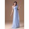 A-Line One-Shoulder Long Prom/Formal Evening Bridesmaid Dresses 02020875