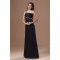 Sleeveless Elastic Woven Satin Beading A-Line Prom/Formal Evening Dresses 02020877