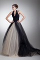 Ball Gown Sleeveless Halter Beaded Appliques Net Prom/Formal Evening Dresses 02020882