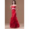 Sleeveless Handmade Flowers Organza Silk like Satin Prom/Formal Evening Dresses 02020884