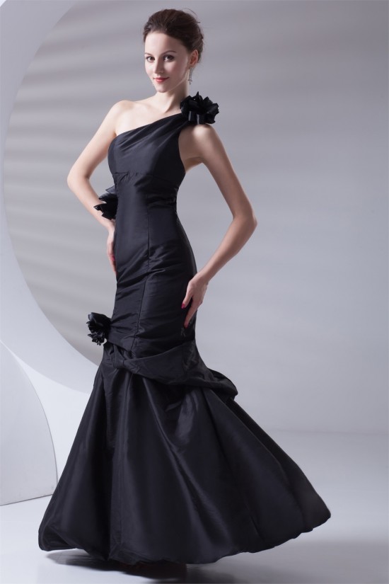 Mermaid/Trumpet Taffeta Floor-Length Prom/Formal Evening Dresses 02020885 Mermaid/Trumpet Taffeta Floor-Length Prom/Formal Evening Dresses 02020885