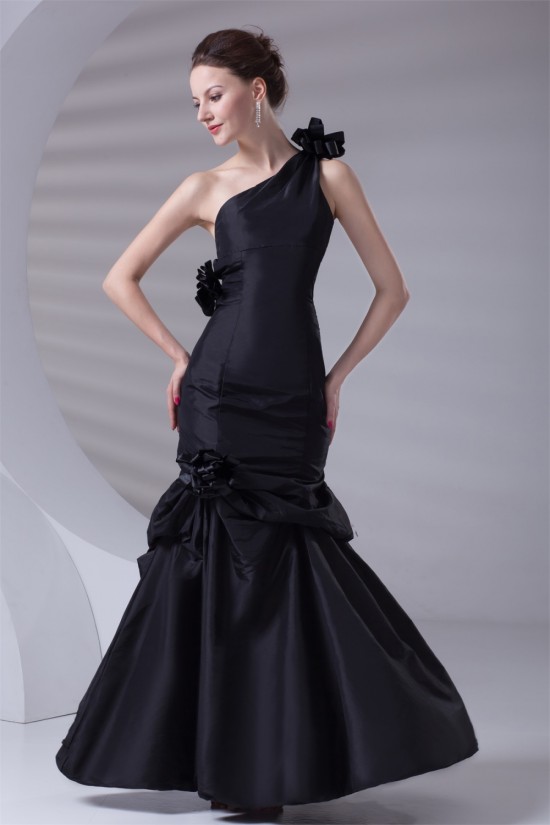Mermaid/Trumpet Taffeta Floor-Length Prom/Formal Evening Dresses 02020885 Mermaid/Trumpet Taffeta Floor-Length Prom/Formal Evening Dresses 02020885