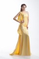 One-Shoulder Brush Sweep Train Long Yellow Prom/Formal Evening Dresses 02020888 One-Shoulder Brush Sweep Train Long Yellow Prom/Formal Evening Dresses 02020888