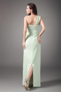 Sleeveless One-Shoulder Floor-Length Sheath/Column Prom/Formal Evening Dresses 02020890
