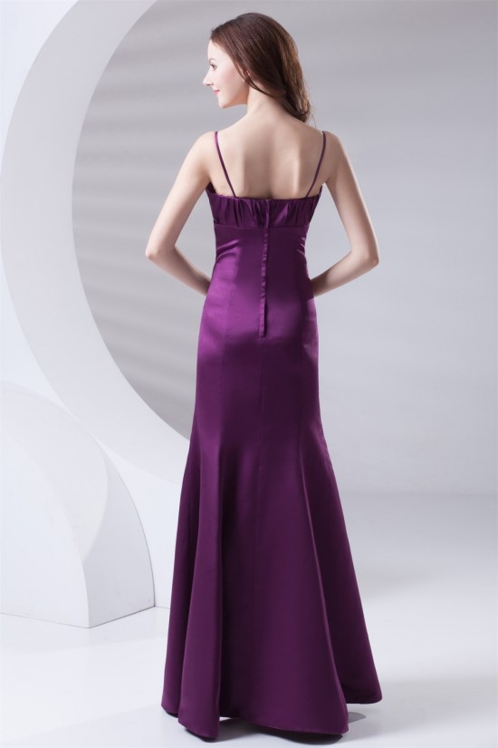 Trumpet/Mermaid Satin Floor-Length Beading V-Neck Prom/Formal Evening Bridesmaid Dresses 02020895 Trumpet/Mermaid Satin Floor-Length Beading V-Neck Prom/Formal Evening Bridesmaid Dresses 02020895