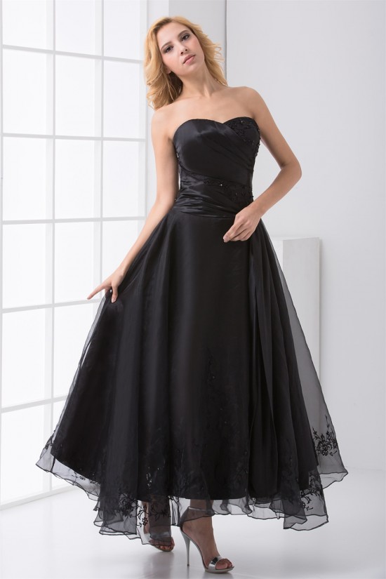 Sleeveless Sweetheart A-Line Ankle-Length Prom/Formal Evening Dresses 02020903 Sleeveless Sweetheart A-Line Ankle-Length Prom/Formal Evening Dresses 02020903