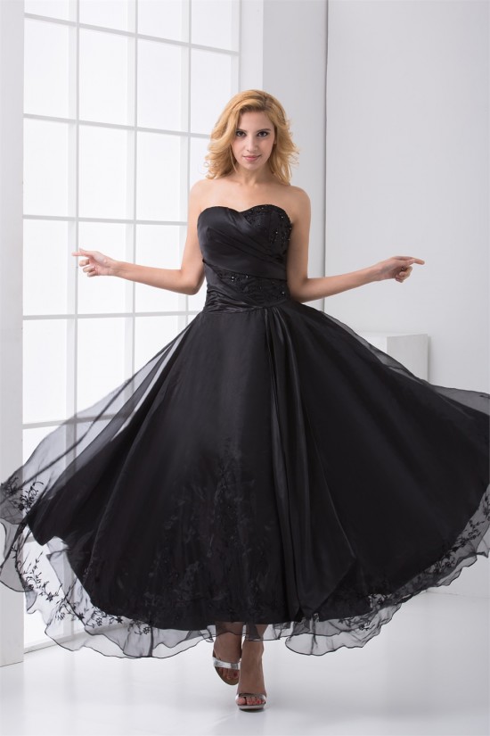 Sleeveless Sweetheart A-Line Ankle-Length Prom/Formal Evening Dresses 02020903 Sleeveless Sweetheart A-Line Ankle-Length Prom/Formal Evening Dresses 02020903