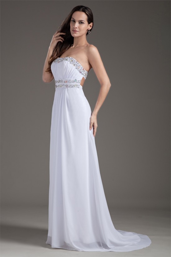 A-Line Beading Soft Sweetheart Sleeveless Prom/Formal Evening Dresses 02020909 A-Line Beading Soft Sweetheart Sleeveless Prom/Formal Evening Dresses 02020909