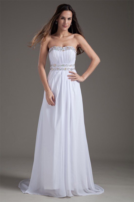 A-Line Beading Soft Sweetheart Sleeveless Prom/Formal Evening Dresses 02020909 A-Line Beading Soft Sweetheart Sleeveless Prom/Formal Evening Dresses 02020909