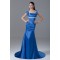 Square Mermaid/Trumpet Elastic Woven Satin Prom/Formal Evening Dresses 02020915