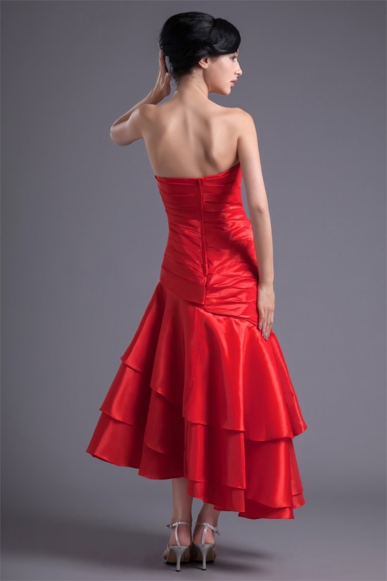 Strapless Asymmetrical Sleeveless Prom/Formal Evening Dresses 02020919 Strapless Asymmetrical Sleeveless Prom/Formal Evening Dresses 02020919
