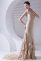 Strapless Cascading Ruffles Sheath/Column Prom/Formal Evening Dresses 02020920 Strapless Cascading Ruffles Sheath/Column Prom/Formal Evening Dresses 02020920