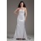 Strapless Elastic Woven Satin Court Train Prom/Formal Evening Dresses 02020922