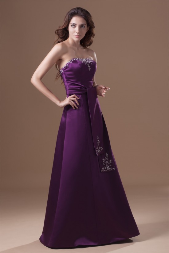 Strapless Sleeveless A-Line Floor-Length Prom/Formal Evening Dresses 02020928 Strapless Sleeveless A-Line Floor-Length Prom/Formal Evening Dresses 02020928