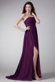 Strapless Sleeveless Sheath/Column Split Front Prom/Formal Evening Bridesmaid Dresses 02020932