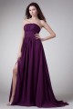 Strapless Sleeveless Sheath/Column Split Front Prom/Formal Evening Bridesmaid Dresses 02020932 Strapless Sleeveless Sheath/Column Split Front Prom/Formal Evening Bridesmaid Dresses 02020932