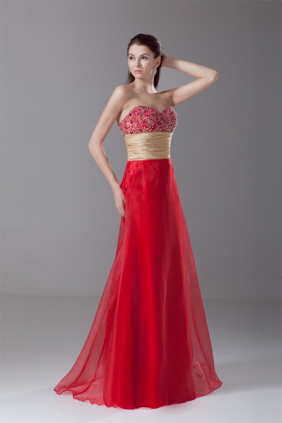 A-Line Sweetheart Beading Prom/Formal Evening Dresses 02020938 A-Line Sweetheart Beading Prom/Formal Evening Dresses 02020938