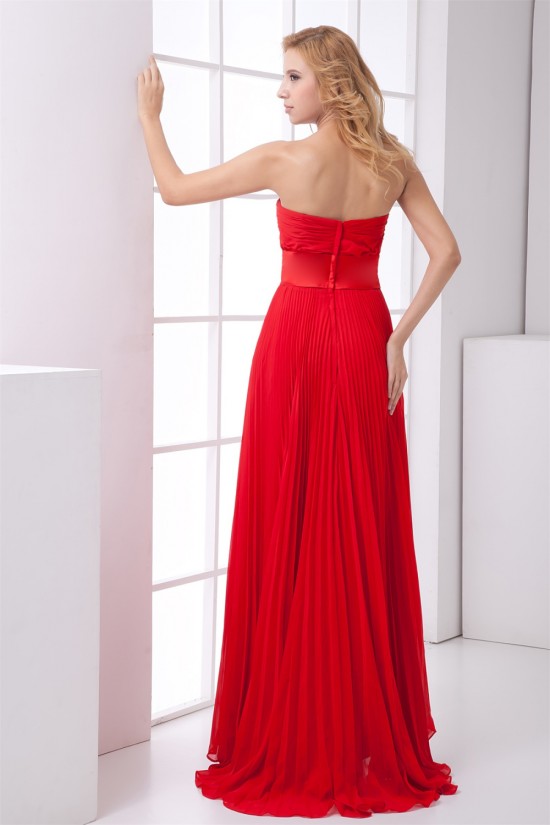 Sweetheart Bows A-Line Asymmetrical Chiffon Prom/Formal Evening Dresses 02020939