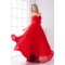 Sweetheart Bows A-Line Asymmetrical Chiffon Prom/Formal Evening Dresses 02020939