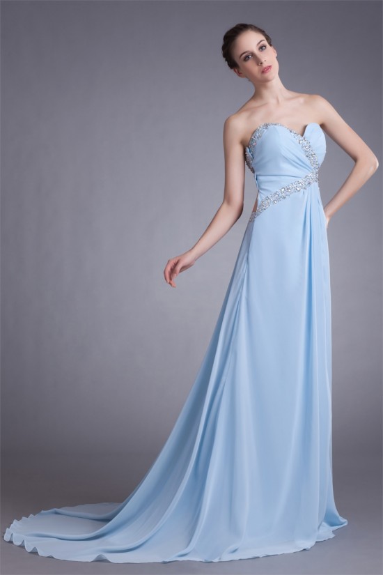 A-Line Sweetheart Chiffon Ruffles Prom/Formal Evening Dresses 02020940 A-Line Sweetheart Chiffon Ruffles Prom/Formal Evening Dresses 02020940
