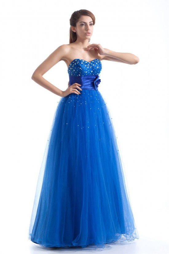 Sweetheart Sleeveless Beading Floor-Length Prom/Formal Evening Dresses 02020943