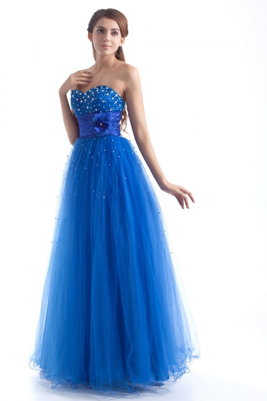 Sweetheart Sleeveless Beading Floor-Length Prom/Formal Evening Dresses 02020943