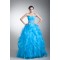 Sweetheart Sleeveless Floor-Length Satin Organza Prom/Formal Evening Dresses 02020945