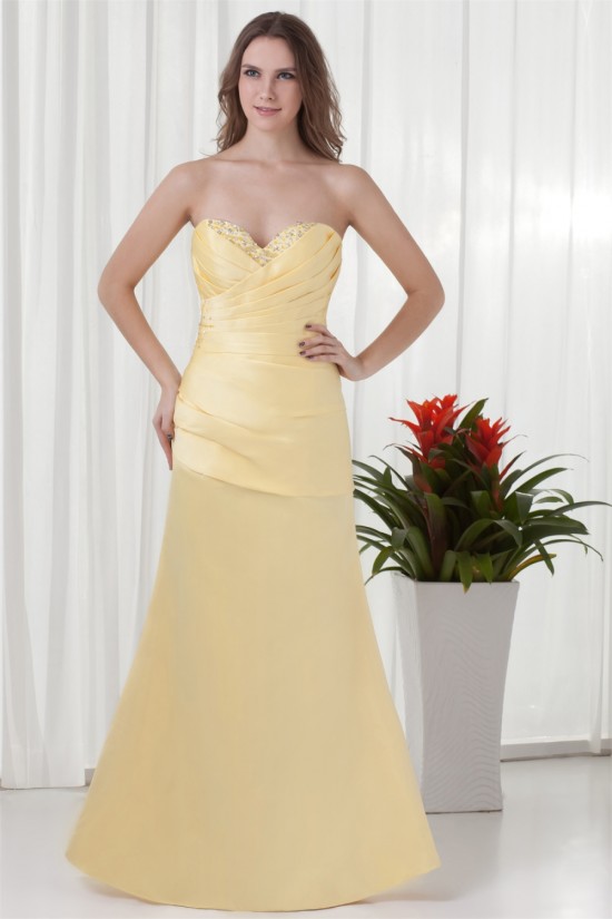 Sweetheart Sleeveless Satin Floor-Length Prom/Formal Evening Dresses 02020948 Sweetheart Sleeveless Satin Floor-Length Prom/Formal Evening Dresses 02020948