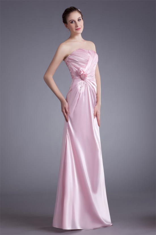 Sheath/Column Sweetheart Sleeveless Floor-Length Prom/Formal Evening Dresses 02020949