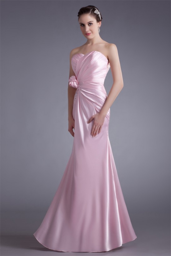 Sheath/Column Sweetheart Sleeveless Floor-Length Prom/Formal Evening Dresses 02020949