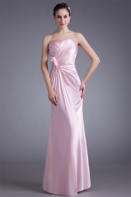 Sheath/Column Sweetheart Sleeveless Floor-Length Prom/Formal Evening Dresses 02020949