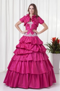 Taffeta Sweetheart Short Ball Gown Beading Prom/Formal Evening Dresses 02020960