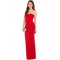 Sheath/Column Strapless Long Chiffon Prom Evening Party Bridesmaid Dresses 02020965