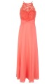 Sheath/Column Lace Chiffon Long Prom Evening Party Bridesmaid Dresses 02020967