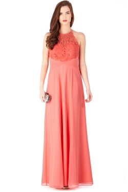 Sheath/Column Lace Chiffon Long Prom Evening Party Bridesmaid Dresses 02020967