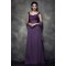 Sheath/Column Straps Sleeveless Long Chiffon Prom Evening Party Dresses 02020969