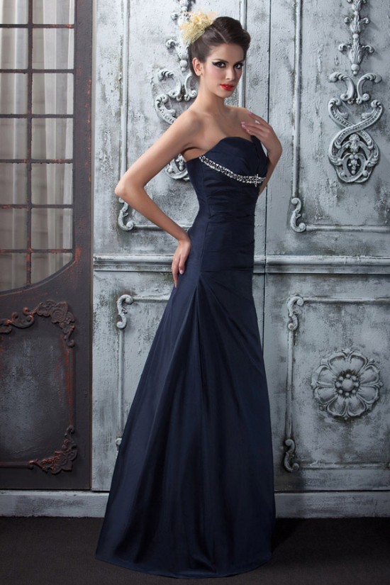 A-Line Strapless Long Prom Evening Party Dresses 02020981 A-Line Strapless Long Prom Evening Party Dresses 02020981