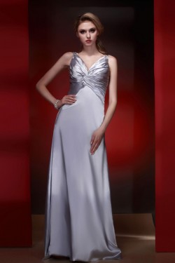 A-Line Beaded Long Prom Evening Party Dresses 02020986