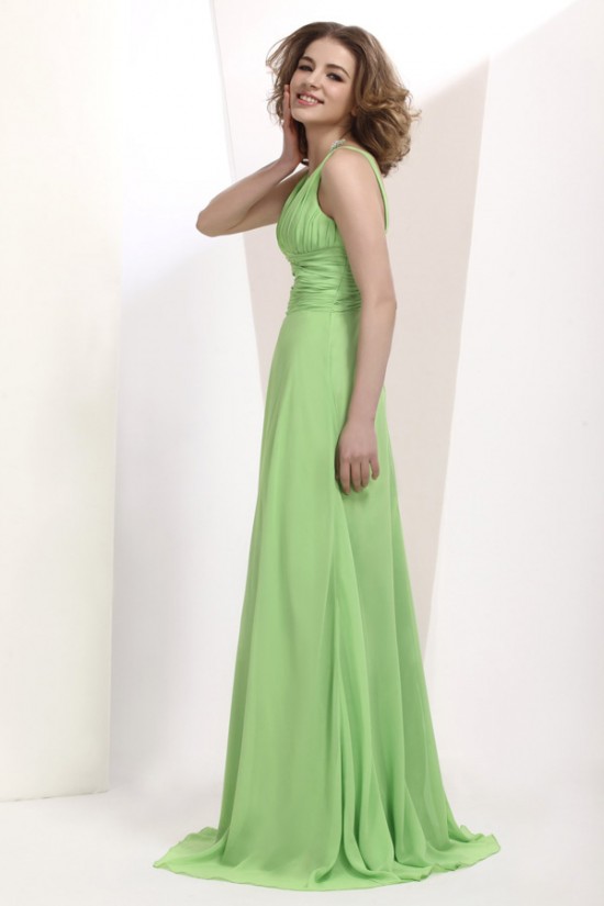 A-Line V-Neck Long Chiffon Prom Evening Party Dresses 02020987 A-Line V-Neck Long Chiffon Prom Evening Party Dresses 02020987