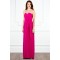 Sheath/Column Long Chiffon Prom Evening Party Bridesmaid Dresses 02020991
